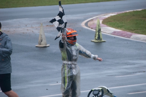 Will Robusto of Fort Mill, SC, won the Future Stars race. (David Boraks photo)