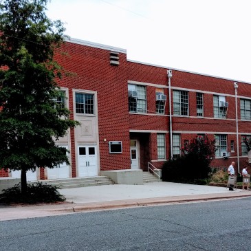 The former Davidson IB school on South Street in Davidson could become town offices under a plan being considered by the Davidson Town Board. (David Boraks photo)